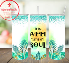 Load image into Gallery viewer, Religious & Inspirational 30oz Skinny (4 Different Design choices) Sublimation Tumbler