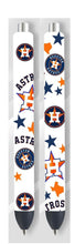Load image into Gallery viewer, Houston Astros Custom Pen, Papermate InkJoy, 5 design choices | Accessories | Epoxy Resin Craft