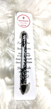 Load image into Gallery viewer, Glitter “Black &amp; White Composition Book” Gel Pen, Papermate InkJoy, School | Teacher Gift | Educator Gift | Planner Accessories | Epoxy Resin Craft
