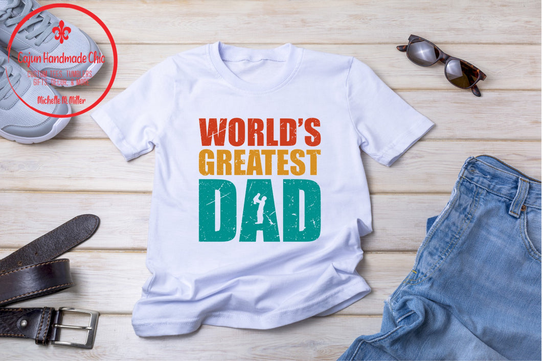 World's Greatest Dad Unisex Adult Tee